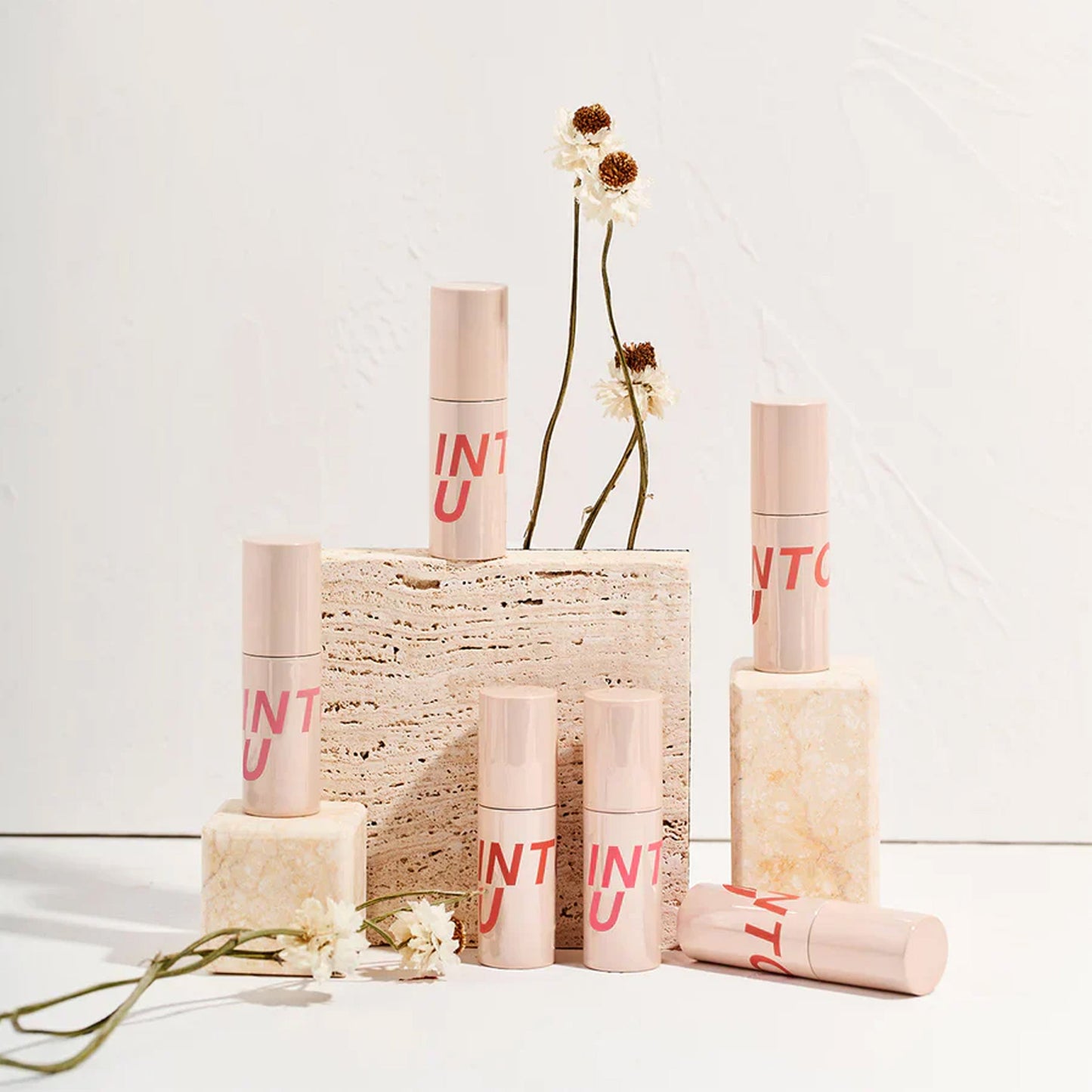 INTO U Airy Lip & Cheek Mud 2g - 9 Color to Choose (Japanese Version)