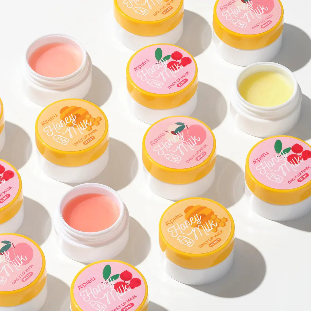 APIEU Honey & Milk Daily Lip Mask 6g - Berry Health & Beauty oceanbuy beauty markham toronto free ship USA asian korean skincare