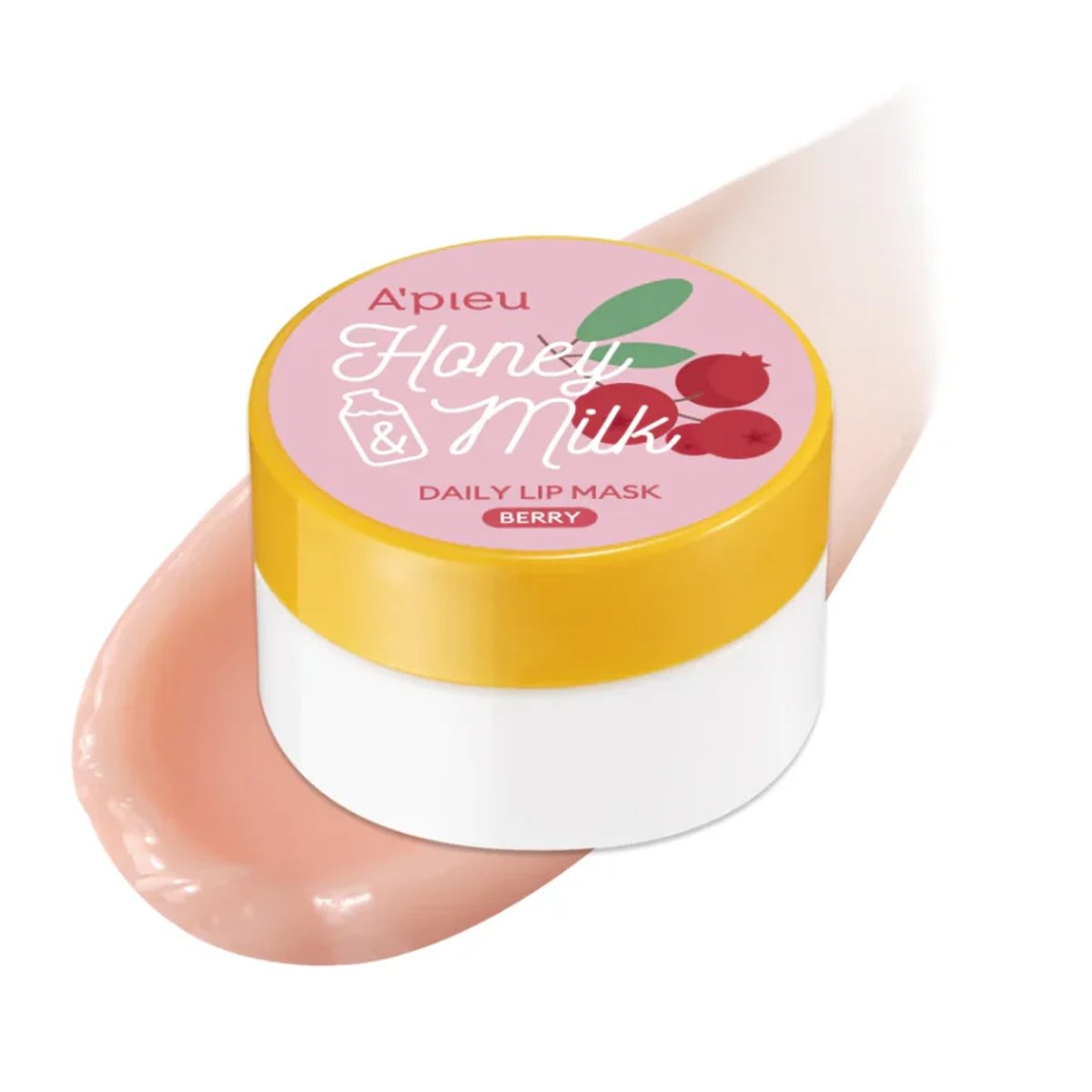 APIEU Honey & Milk Daily Lip Mask 6g - Berry Health & Beauty oceanbuy beauty markham toronto free ship USA asian korean skincare