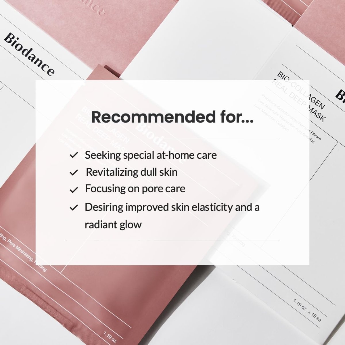 BIODANCE Bio - Collagen Real Deep Mask 4Pcs Health & Beauty oceanbuy beauty markham toronto free ship USA asian korean skincare