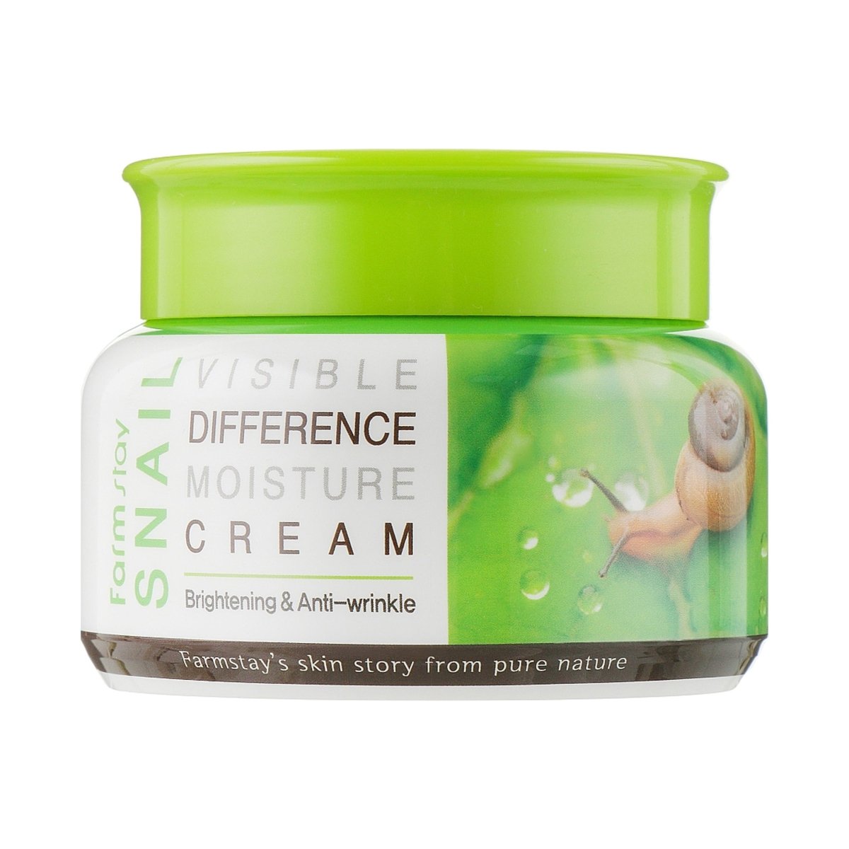 FARMSTAY Visible Difference Moisture Cream 100g - Snail Health & Beauty oceanbuy beauty markham toronto free ship USA asian korean skincare