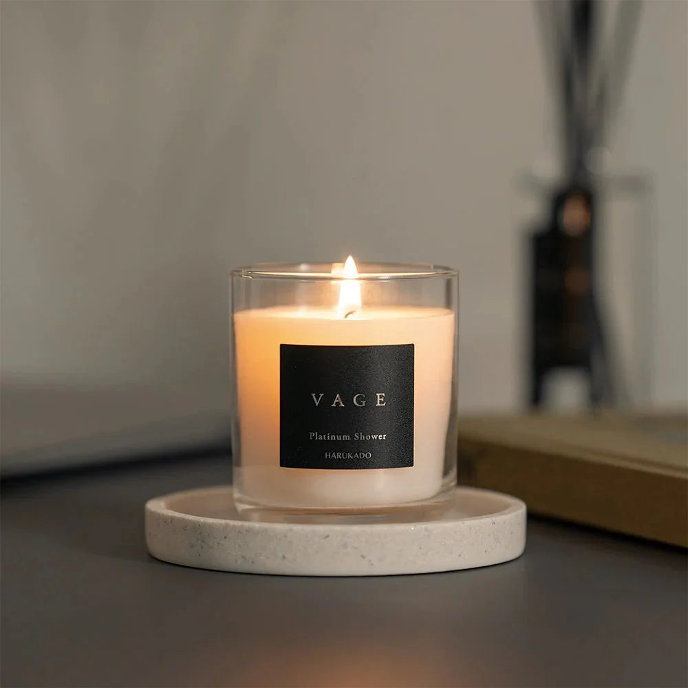 HARUKADO Vage Aroma Candle 110g - Platinum Shower Home & Garden oceanbuy beauty markham toronto free ship USA asian korean skincare