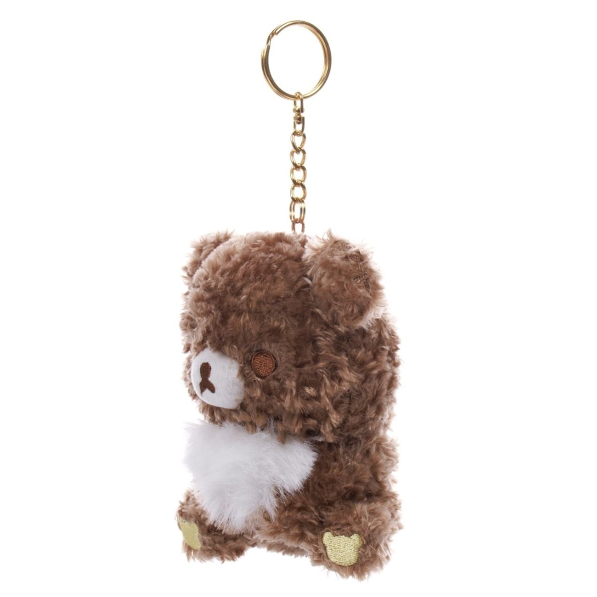 RILAKKUMA Chairoikoguma Cocoa Keychain Plush Toys & Games oceanbuy beauty markham toronto free ship USA asian korean skincare