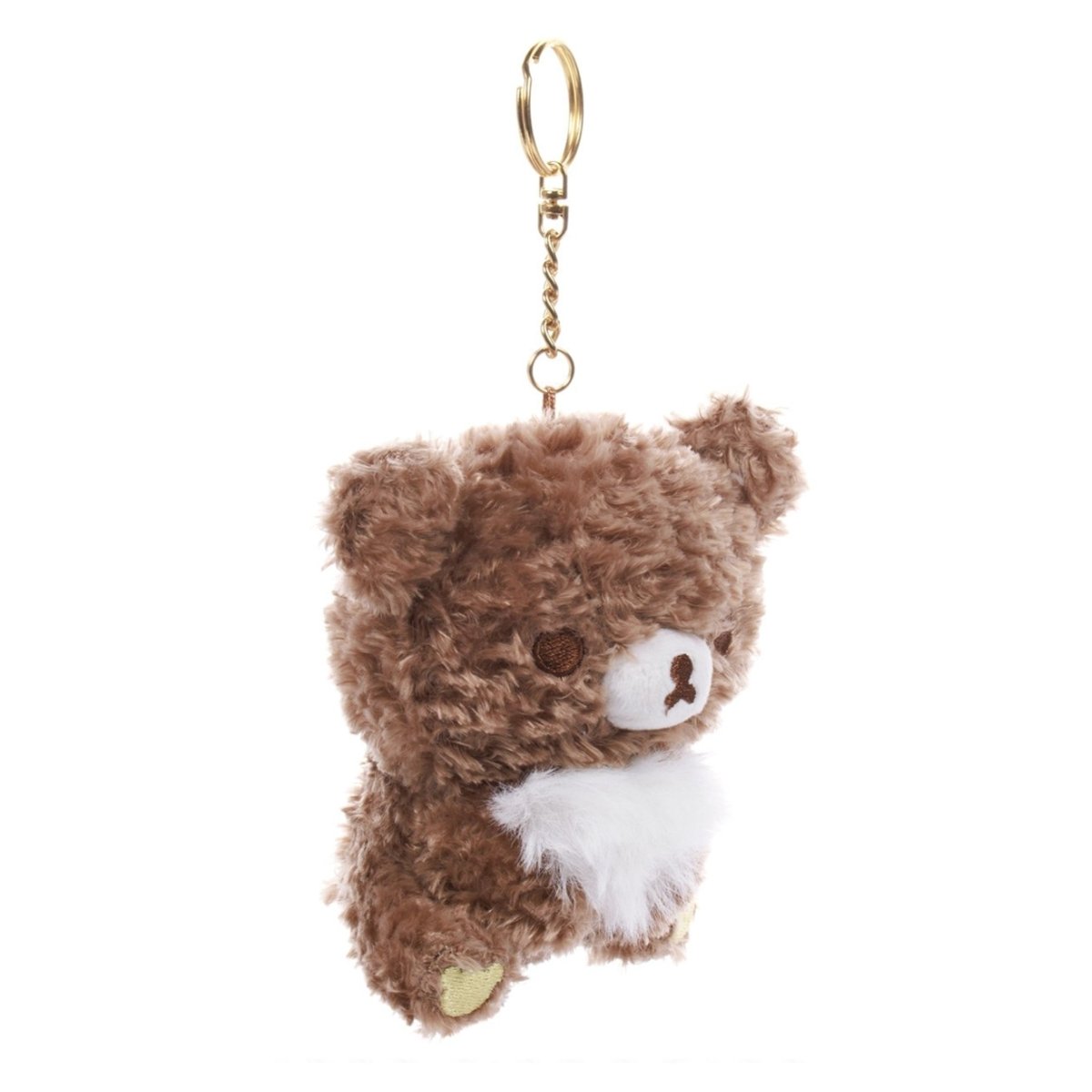 RILAKKUMA Chairoikoguma Cocoa Keychain Plush Toys & Games oceanbuy beauty markham toronto free ship USA asian korean skincare