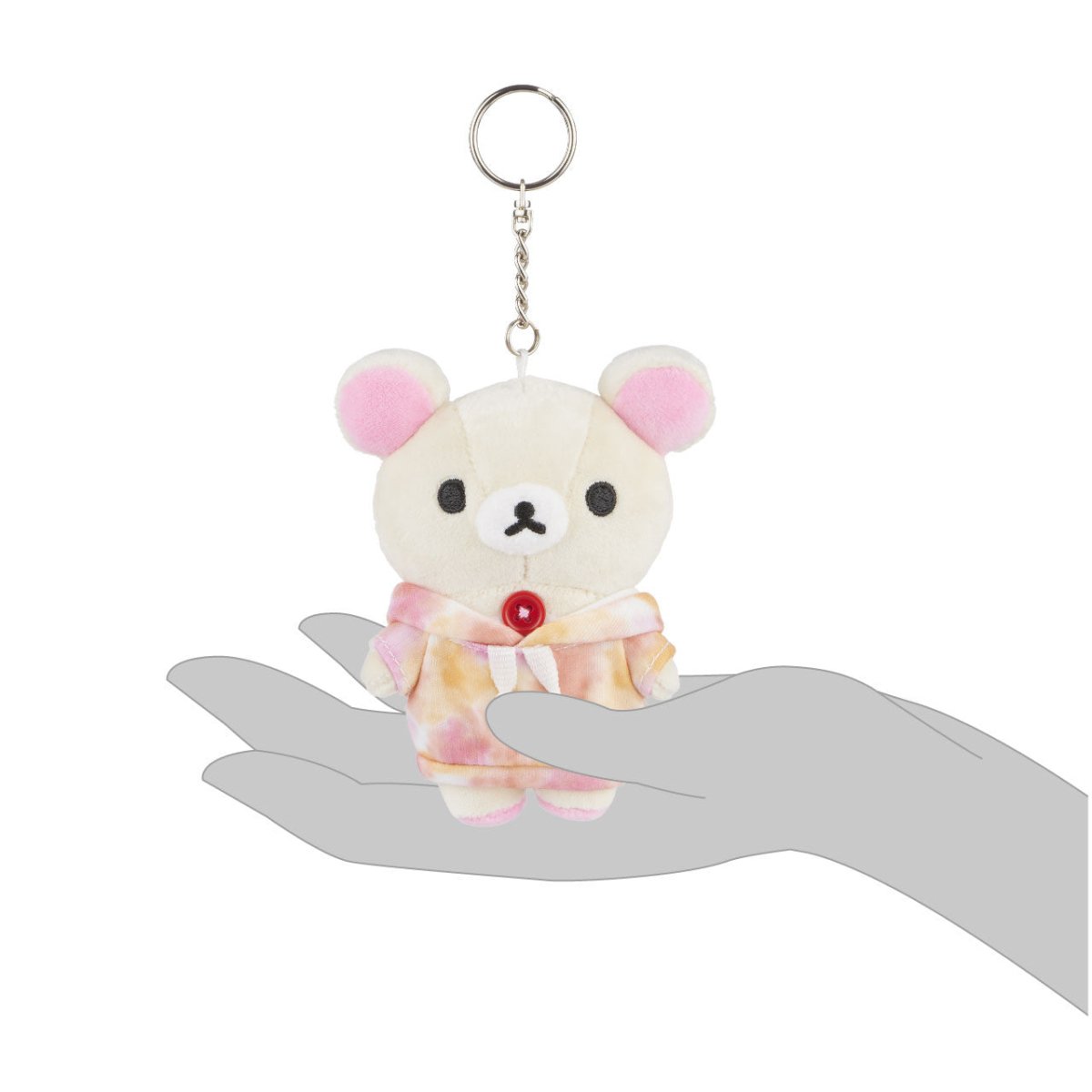 RILAKKUMA Korilakkuma Street Wear Keychain Plush Toys & Games oceanbuy beauty markham toronto free ship USA asian korean skincare