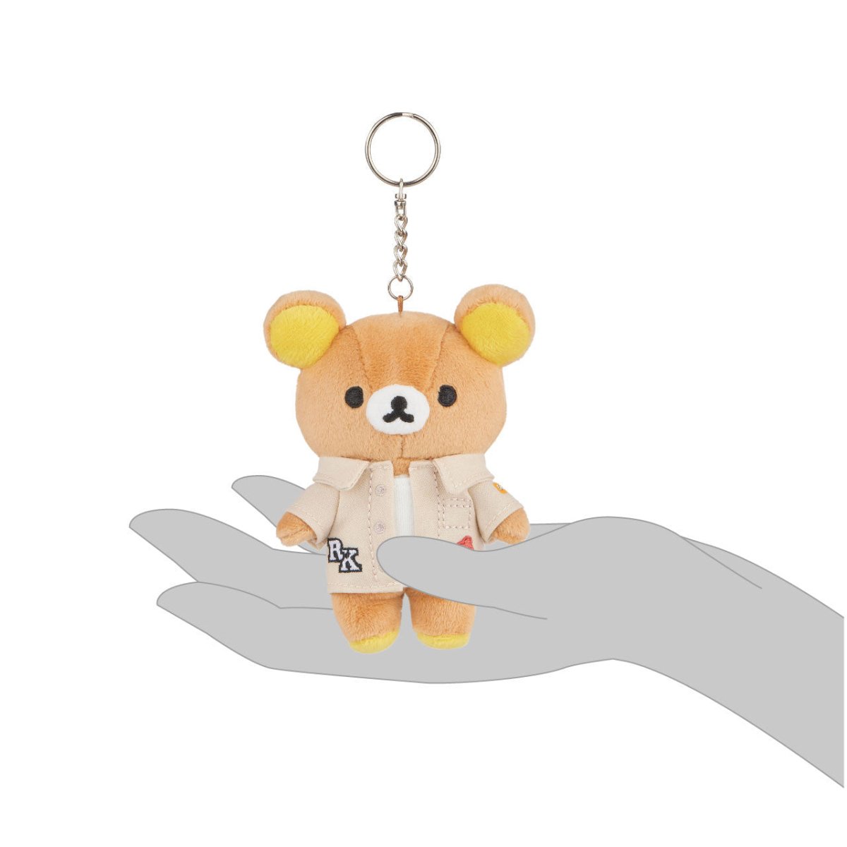 RILAKKUMA Street Wear Keychain Plush Toys & Games oceanbuy beauty markham toronto free ship USA asian korean skincare