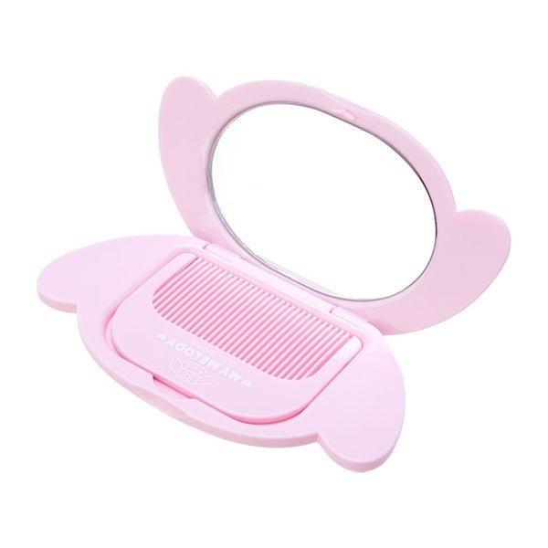 SANRIO My Melody Face Mirror Comb Set Health & Beauty oceanbuy beauty markham toronto free ship USA asian korean skincare