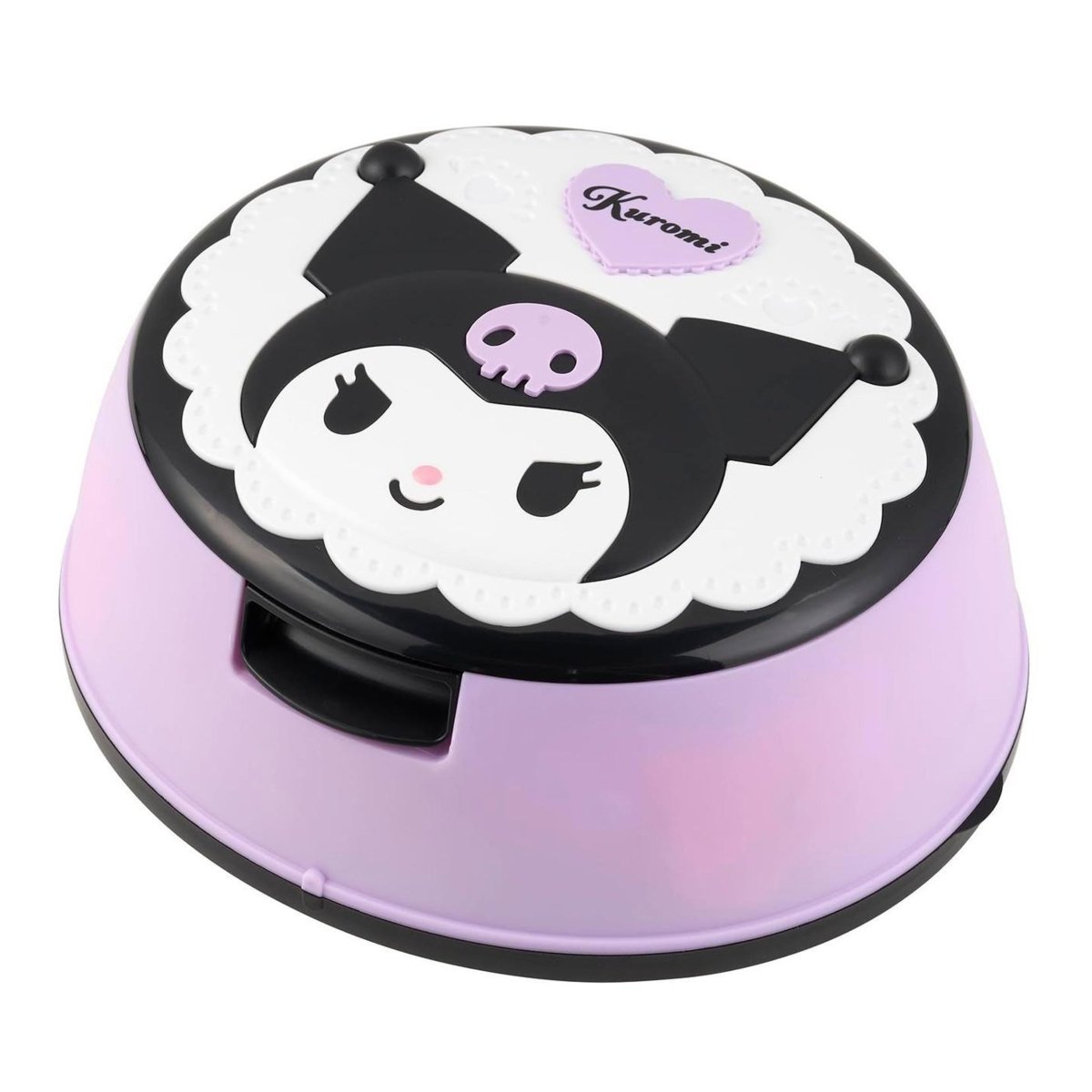 SANRIO Round Wet Tissue Case with 80 Sheets Wet Tissue - Kuromi Accessories oceanbuy beauty markham toronto free ship USA asian korean skincare