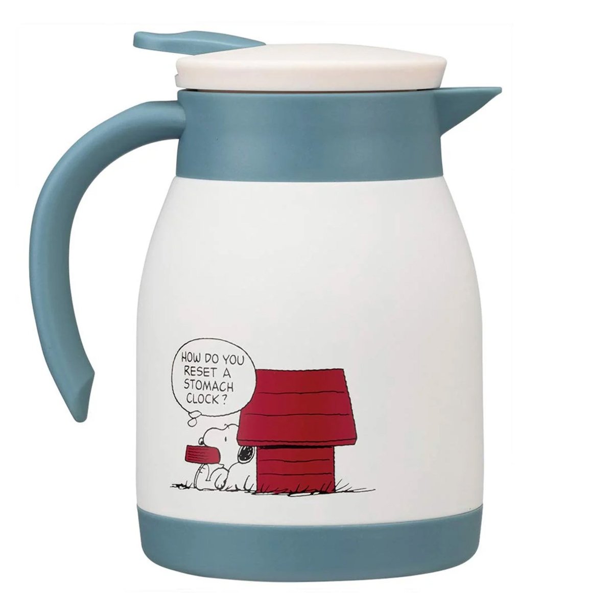 SKATER Stainless Steel Double Vacuum Tabletop Pot 600ml - Snoopy Peanuts Accessories oceanbuy beauty markham toronto free ship USA asian korean skincare