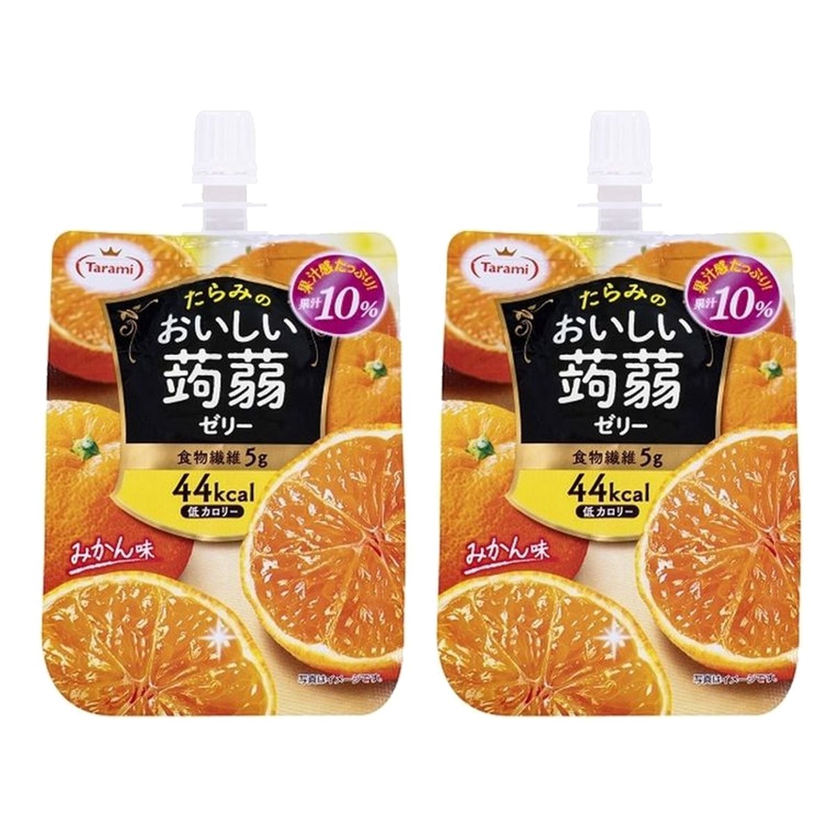 TARAMI Konjac Jelly Madarin Orange Flavor 150g*2 Pack Food, Beverages & Tobacco oceanbuy beauty markham toronto free ship USA asian korean skincare