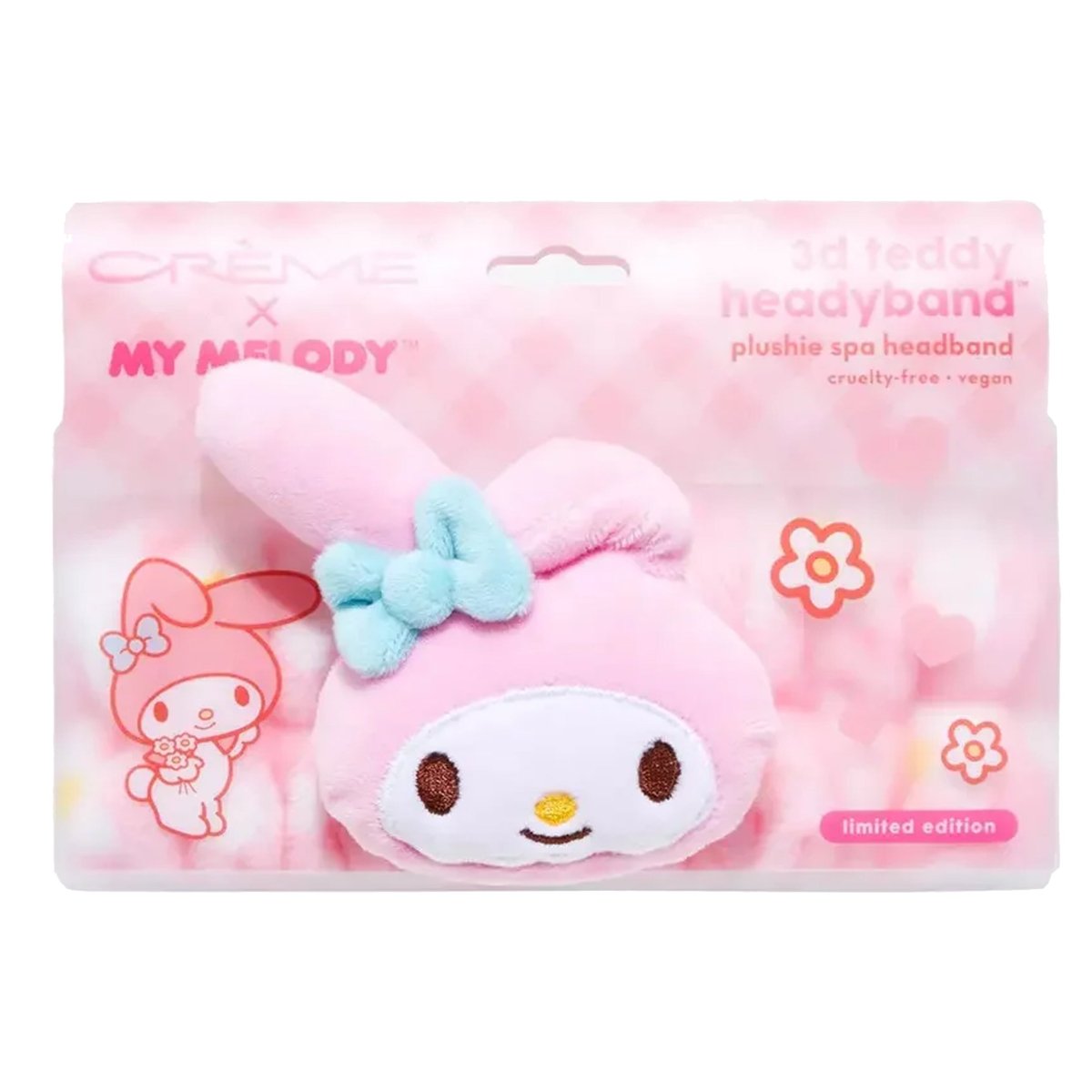 THE CREME SHOP My Melody 3D Teddy Headyband Health & Beauty oceanbuy beauty markham toronto free ship USA asian korean skincare