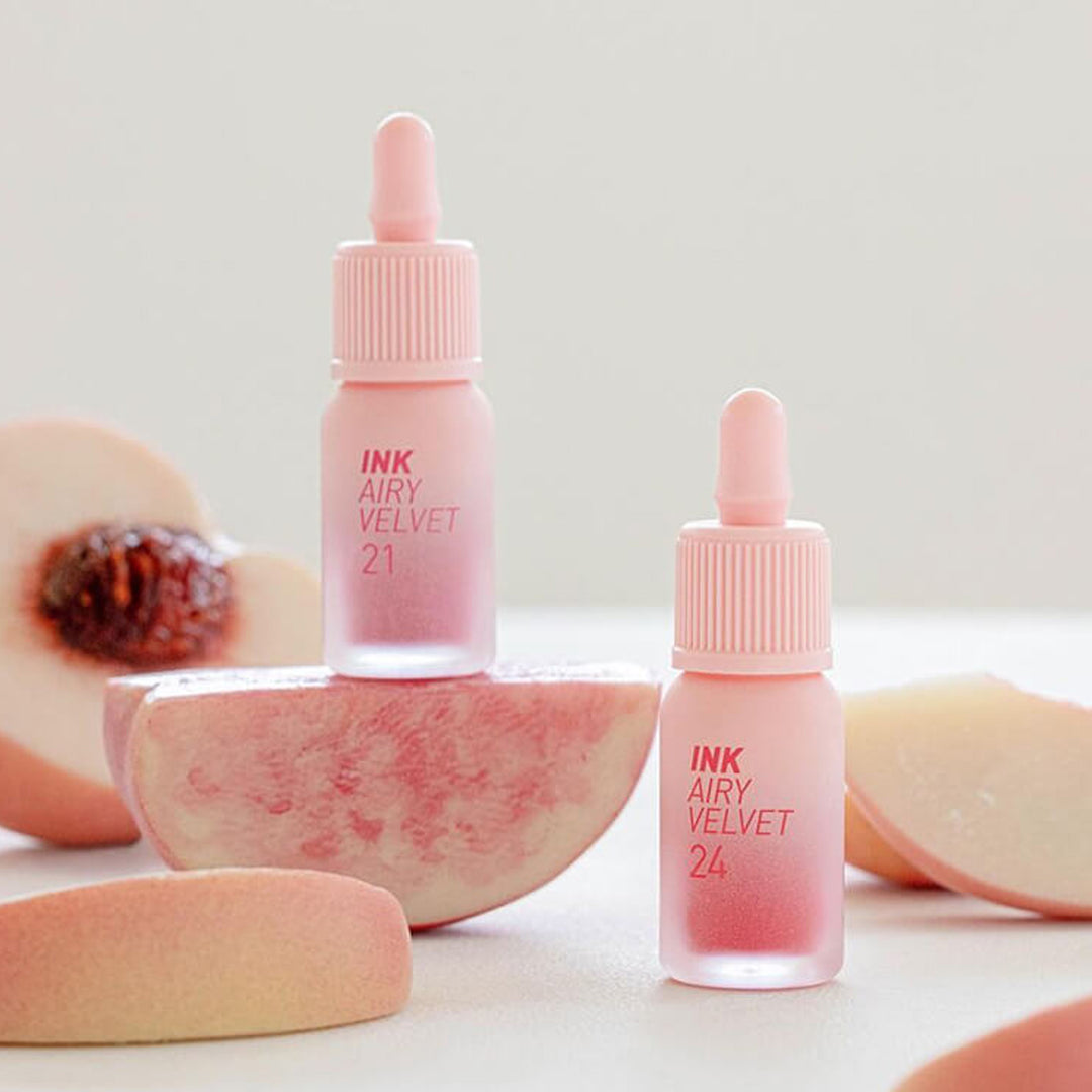 PERIPERA Ink Airy Velvet Lip Tint Peaches Collection 4g - 4 Color to Choose (FINAL SALE)