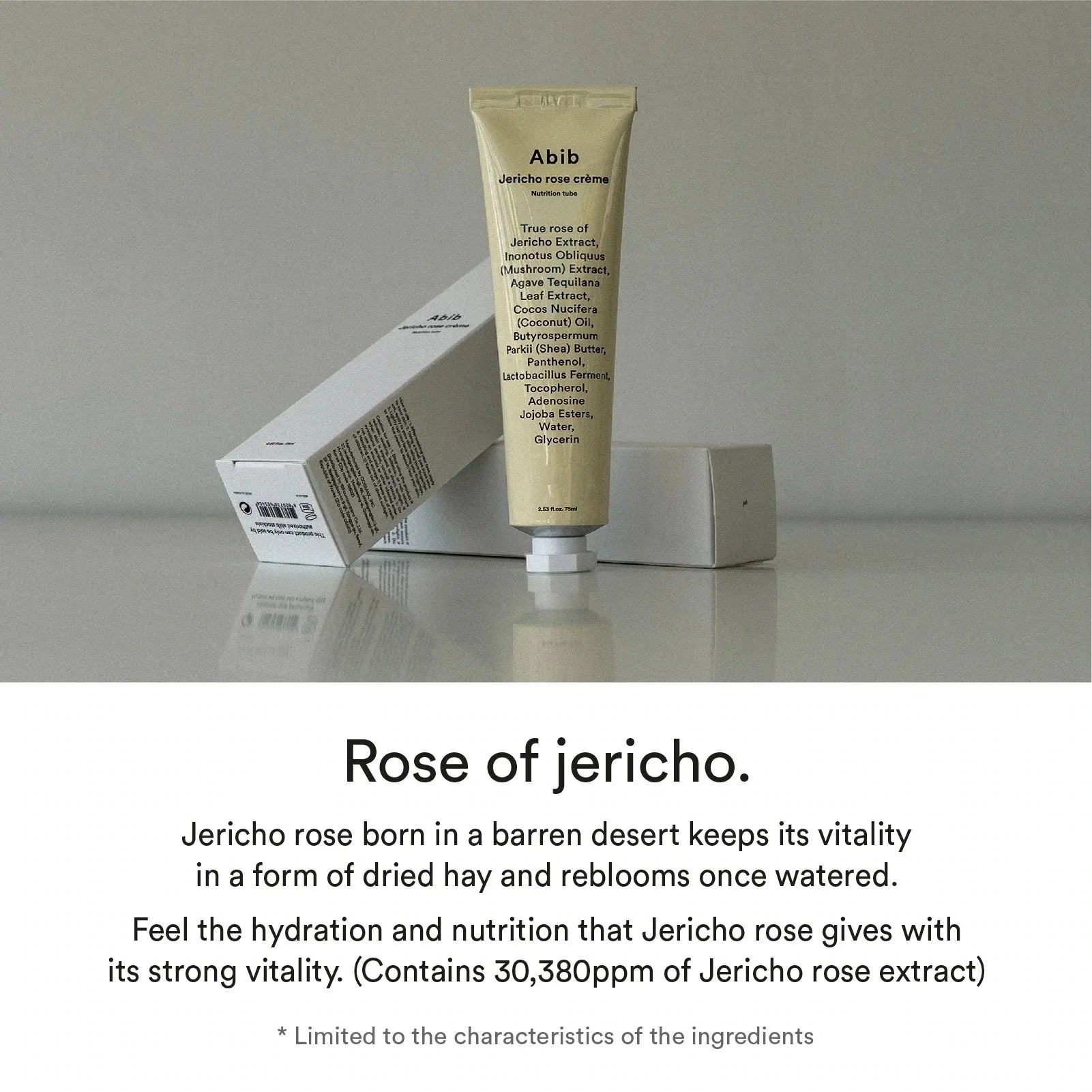 ABIB Jericho Rose Creme Nutrition Tube 75ml Health & Beauty oceanbuy.ca markham toronto free ship USA asian korean skincare