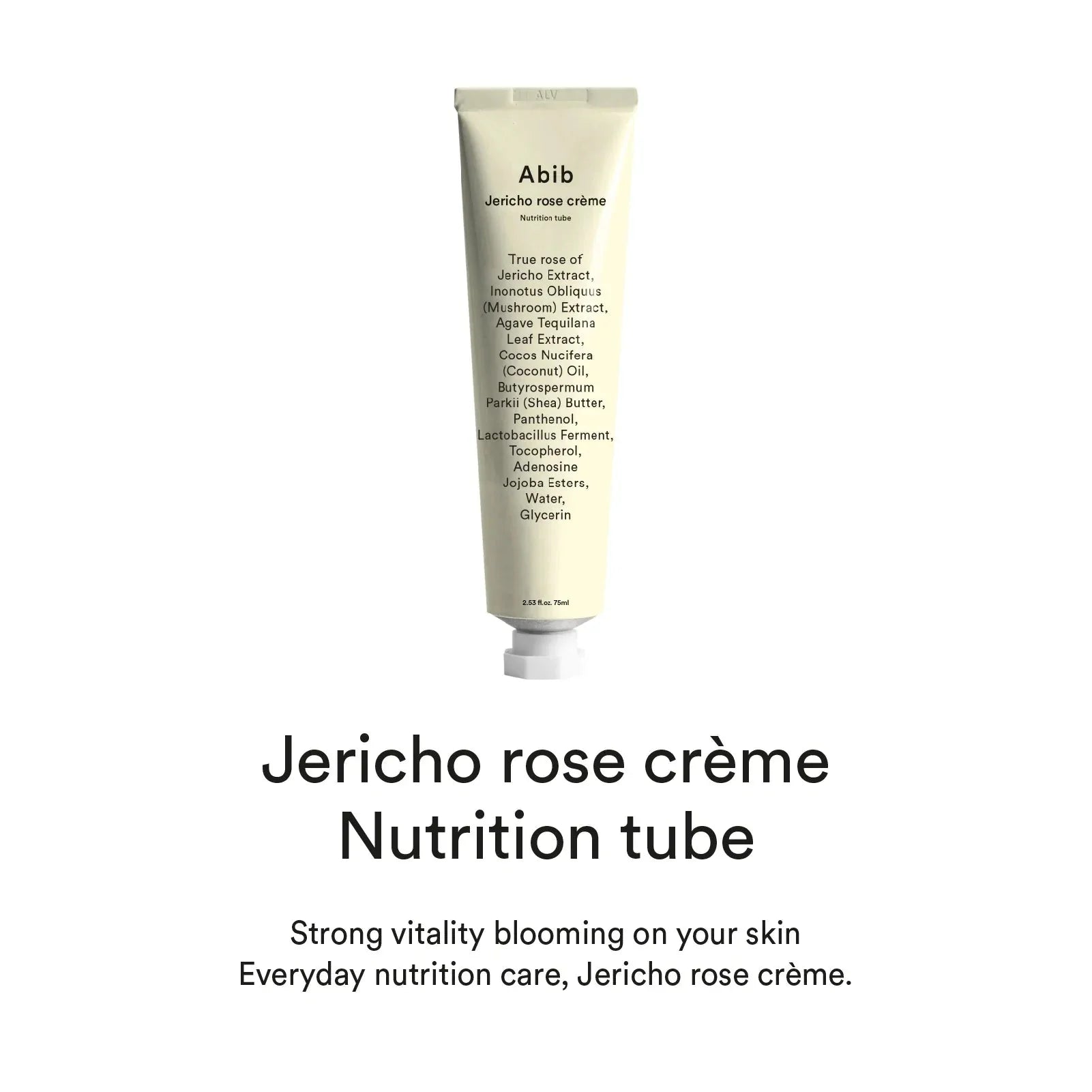 ABIB Jericho Rose Creme Nutrition Tube 75ml Health & Beauty oceanbuy.ca markham toronto free ship USA asian korean skincare