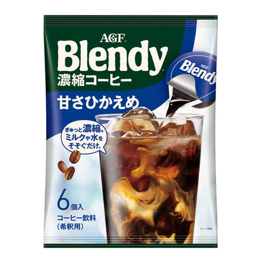 AGF Blendy Potion Coffee 6Pcs - Mild Sweetness Food, Beverages & Tobacco oceanbuy.ca markham toronto free ship USA asian korean skincare