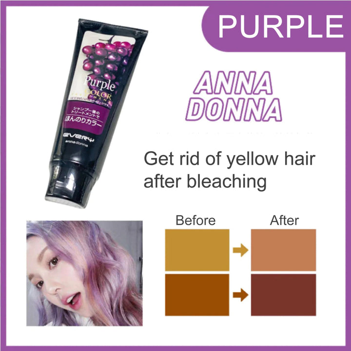 ANNA DONNA Every Color Treatment 160g - 6 Color to Choose Hair Care oceanbuy beauty markham toronto free ship USA asian korean skincare