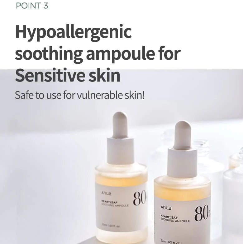 ANUA Heartleaf 80% Ampoule 30ml Health & Beauty Kbeauty markham toronto free ship USA asian korean