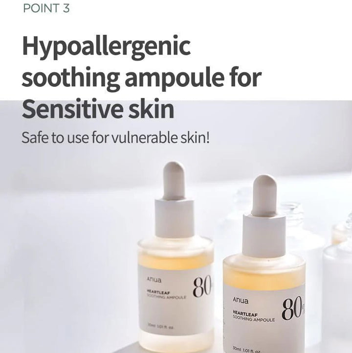 ANUA Heartleaf 80% Ampoule 30ml Health & Beauty Kbeauty markham toronto free ship USA asian korean