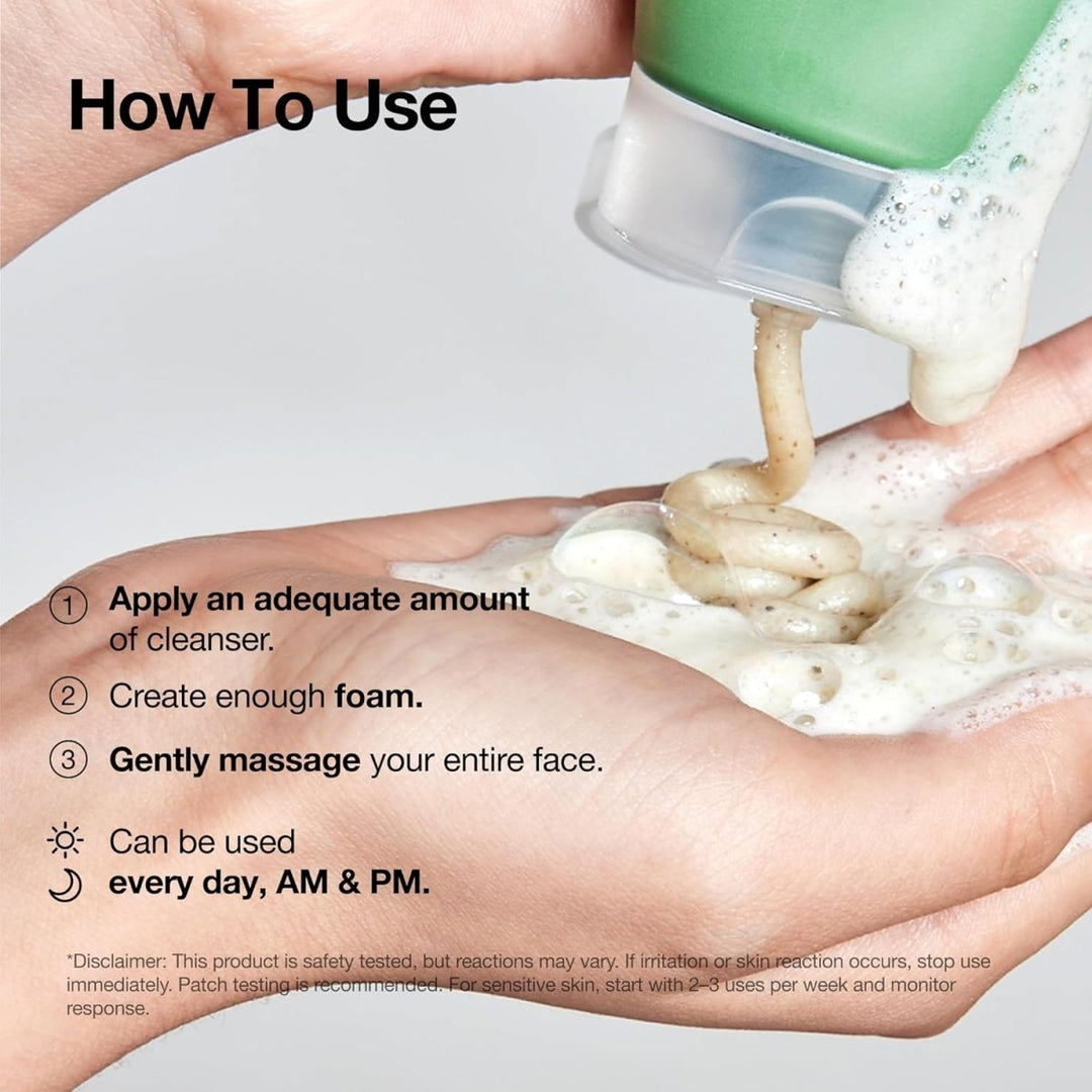 Anua pore deep cleansing foam how to use