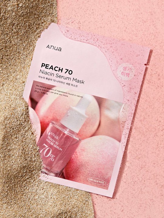 Anua Peach 70 Niacin Serum Mask 25ml - 1 Piece oceanbuy.ca markham toronto free ship USA asian korean skincare