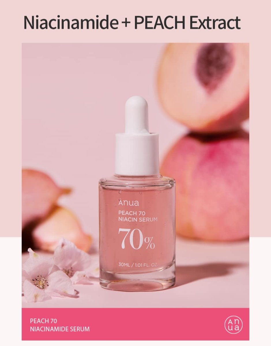 ANUA Peach 70% Niacinamide Serum 30ml Health & Beauty oceanbuy.ca markham toronto free ship USA asian korean skincare