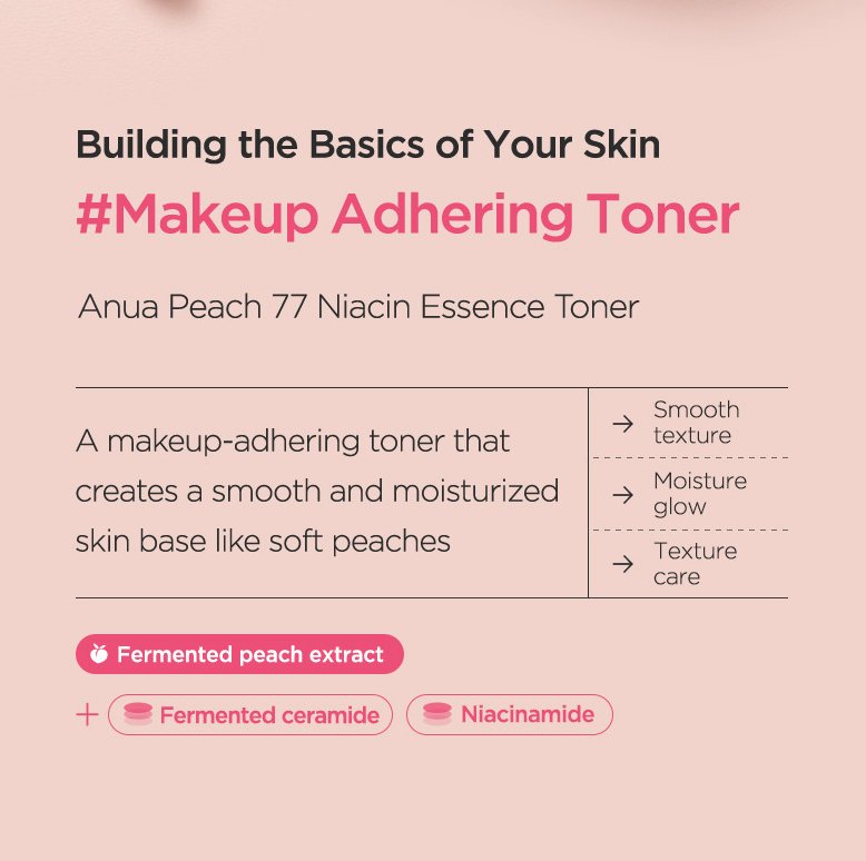 ANUA Peach 77 Niacin Essence Toner 250ml Health & Beauty oceanbuy.ca markham toronto free ship USA asian korean skincare