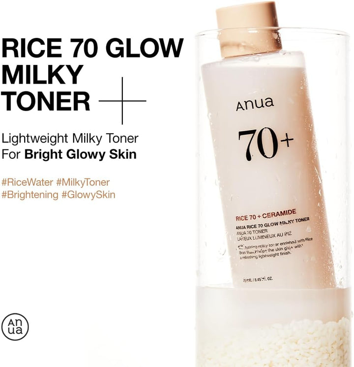 ANUA Rice 70 Glow Milky Toner 250ml Health & Beauty oceanbuy beauty markham toronto free ship USA asian korean skincare