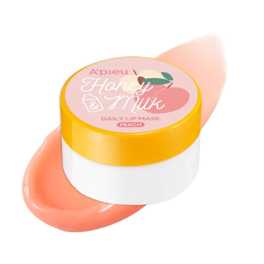 APIEU Honey & Milk Daily Lip Mask 6g - Peach Health & Beauty oceanbuy beauty markham toronto free ship USA asian korean skincare
