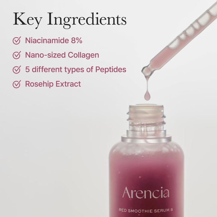 ARENCIA Fresh Red Smoothie Serum 8 30ml Health & Beauty