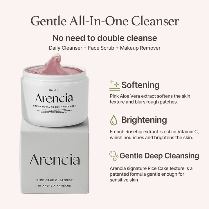ARENCIA Fresh Royal Rosehip Cleanser 120g Health & Beauty