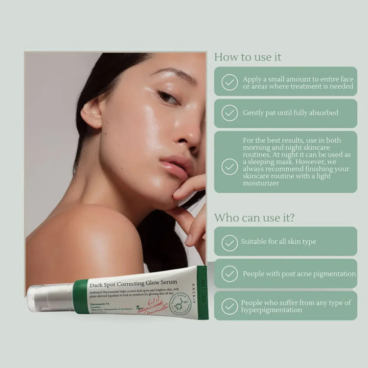 AXIS - Y Dark Spot Correcting Glow Serum 50ml Health & Beauty oceanbuy beauty markham toronto free ship USA asian korean skincare