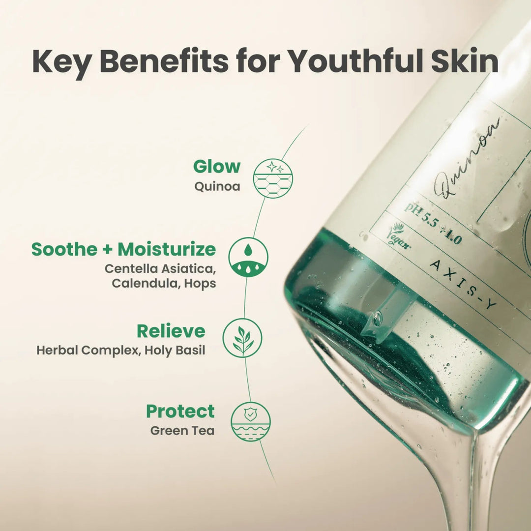 AXIS - Y Quinoa One - Step Balanced Gel Cleanser 180ml Health & Beauty oceanbuy beauty markham toronto free ship USA asian korean skincare