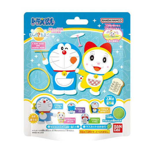 BANDAI Surprise Egg Doraemon Bath Salt with Mascot - 1Pc oceanbuy.ca markham toronto free ship USA asian korean skincare