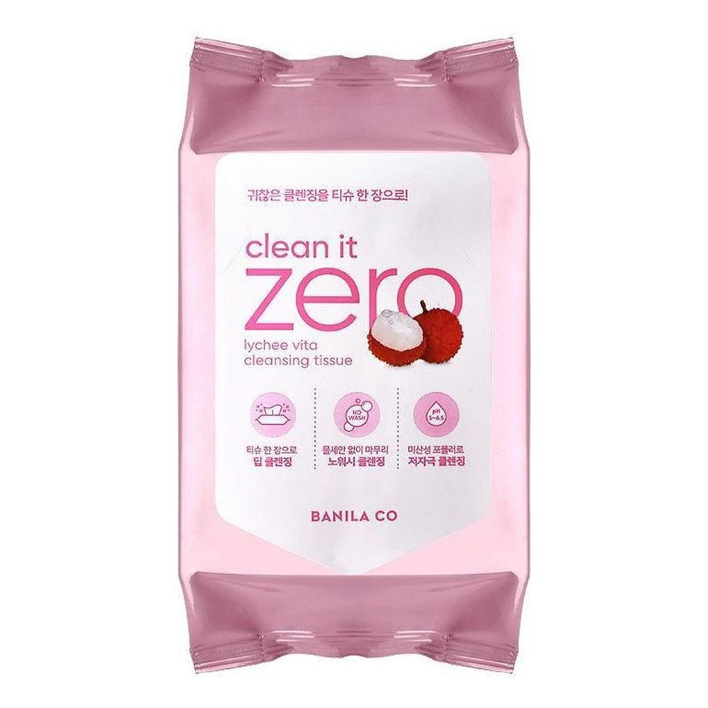 BANILA CO Clean It Zero Lychee Cleansing Tissue 30Pcs Health & Beauty