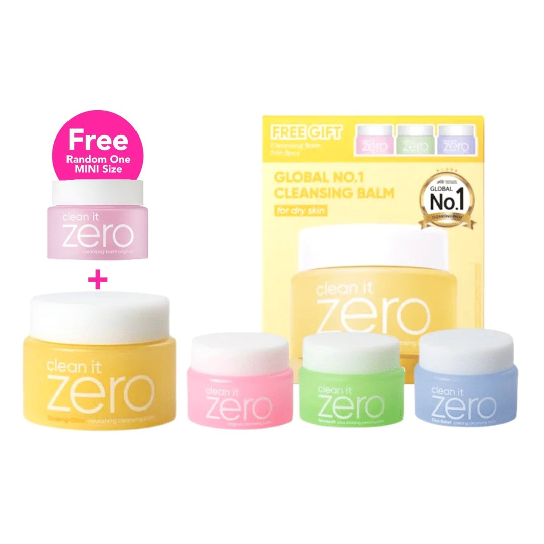 BANILA CO Clean it Zero Nourishing Set 100ml+7ml*3 Health & Beauty