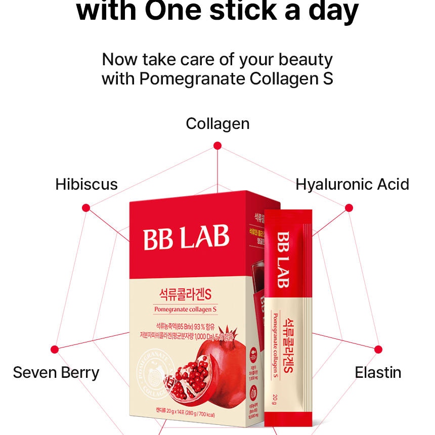 BBLAB Pomegrante Collagen S 14pcs 2