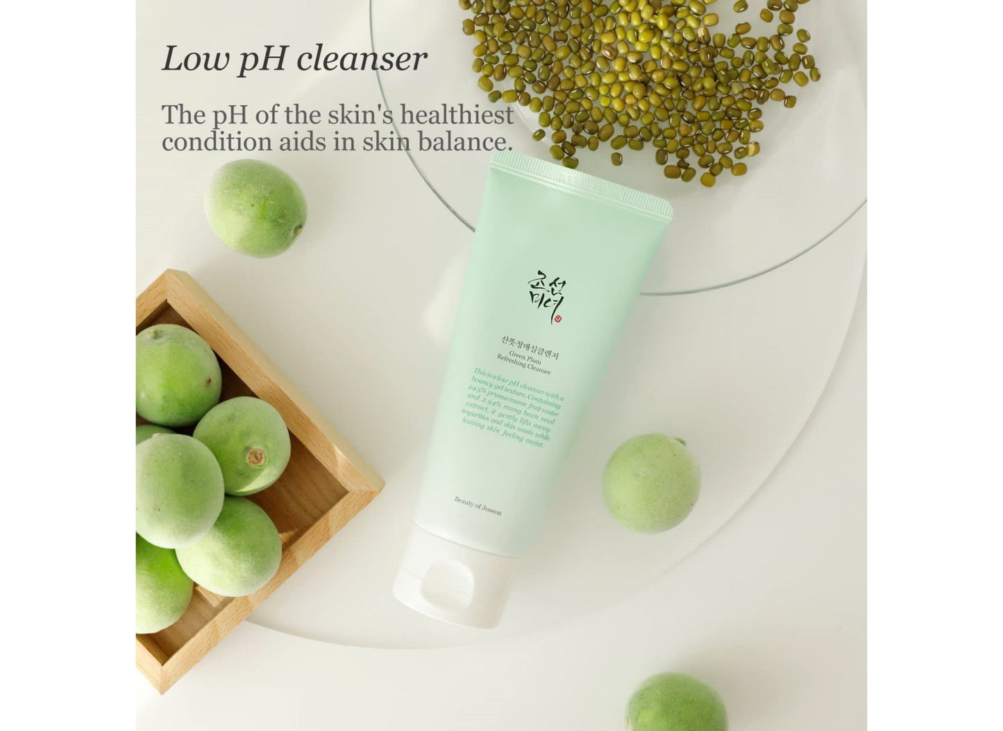 BEAUTY OF JOSEON Green Plum Refreshing Cleanser 100ml Health & Beauty oceanbuy.ca markham toronto free ship USA asian korean skincare