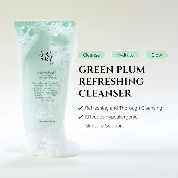 BEAUTY OF JOSEON Green Plum Refreshing Cleanser 100ml Health & Beauty oceanbuy beauty markham toronto free ship USA asian korean skincare