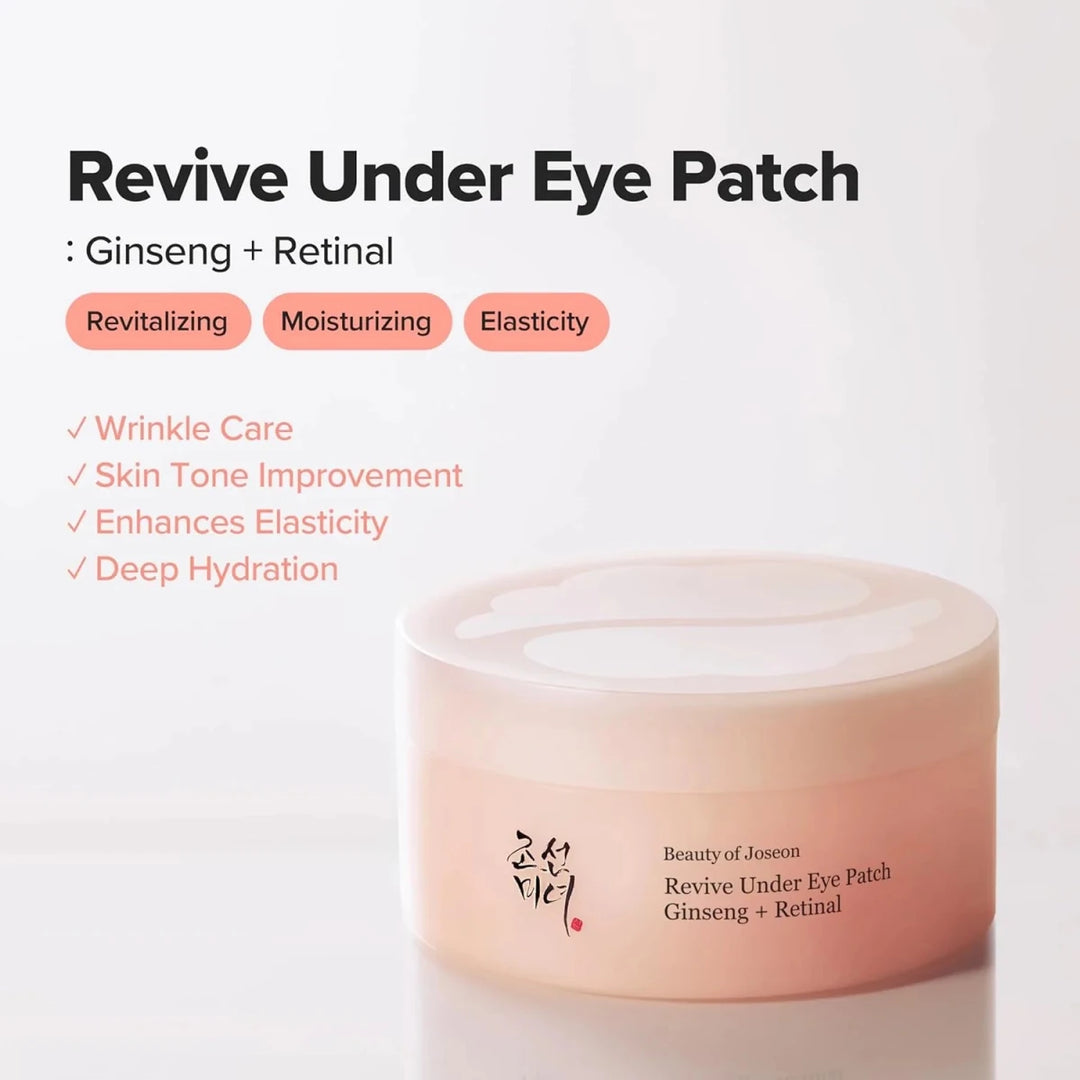 Beauty of Joseon Revive Under Eye Patch Ginseng + Retinal 60EA 7