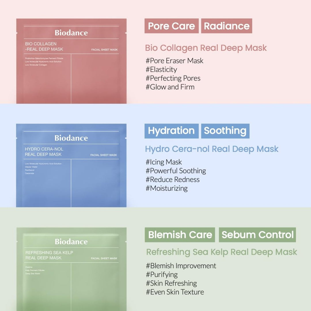 Biodance Collagen Mask 4pcs at oceanbuy beauty