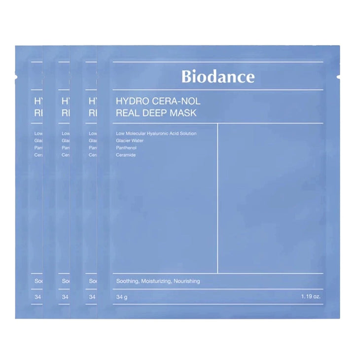 BIODANCE Hydro Cera - nol Real Deep Mask 4Pcs Health & Beauty Kbeauty markham toronto free ship USA asian korean