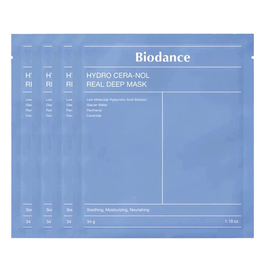 BIODANCE Hydro Cera - nol Real Deep Mask 4Pcs Health & Beauty Kbeauty markham toronto free ship USA asian korean