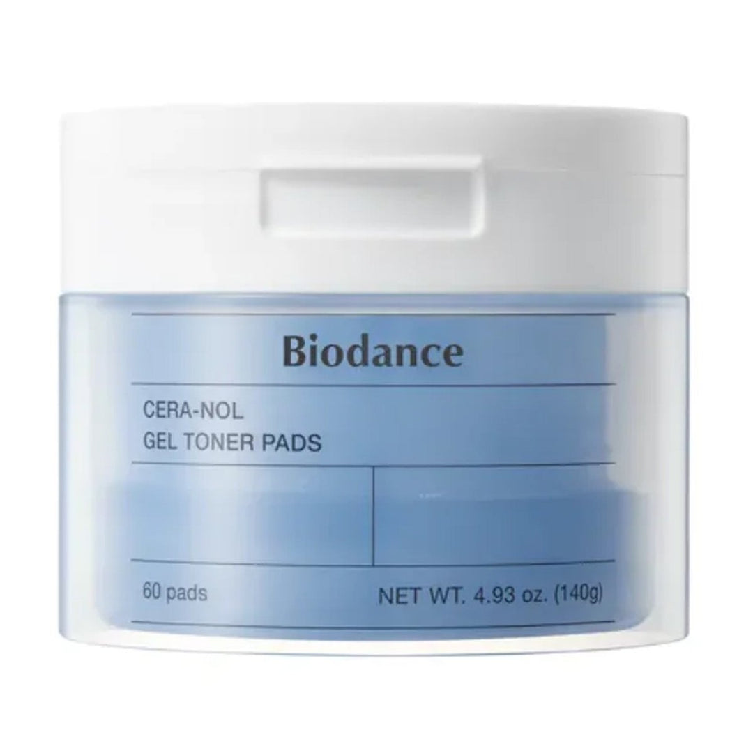 BIODANCE Cera - nol Gel Toner Pads 60 Pads Health & Beauty
