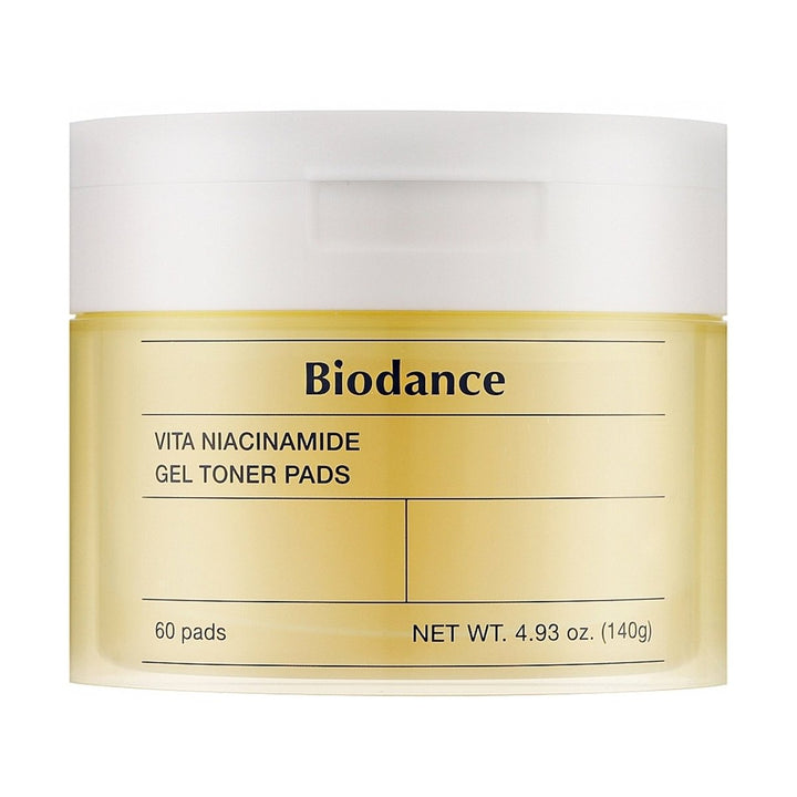 BIODANCE Vita Niacinamide Gel Toner Pad 60 Pads Health & Beauty 1