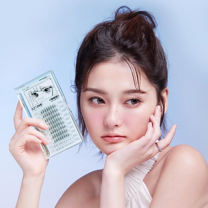 BLJ Lightning Manga Eyelashes (Upper+Lower) - MH01 Vitality Small Flame False Lashes 1