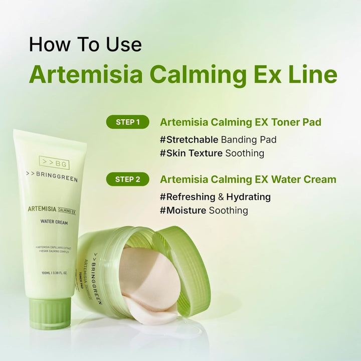 BRING GREEN Artemisia Calming EX Water Cream 100ml Health & Beauty Kbeauty markham toronto free ship USA asian korean