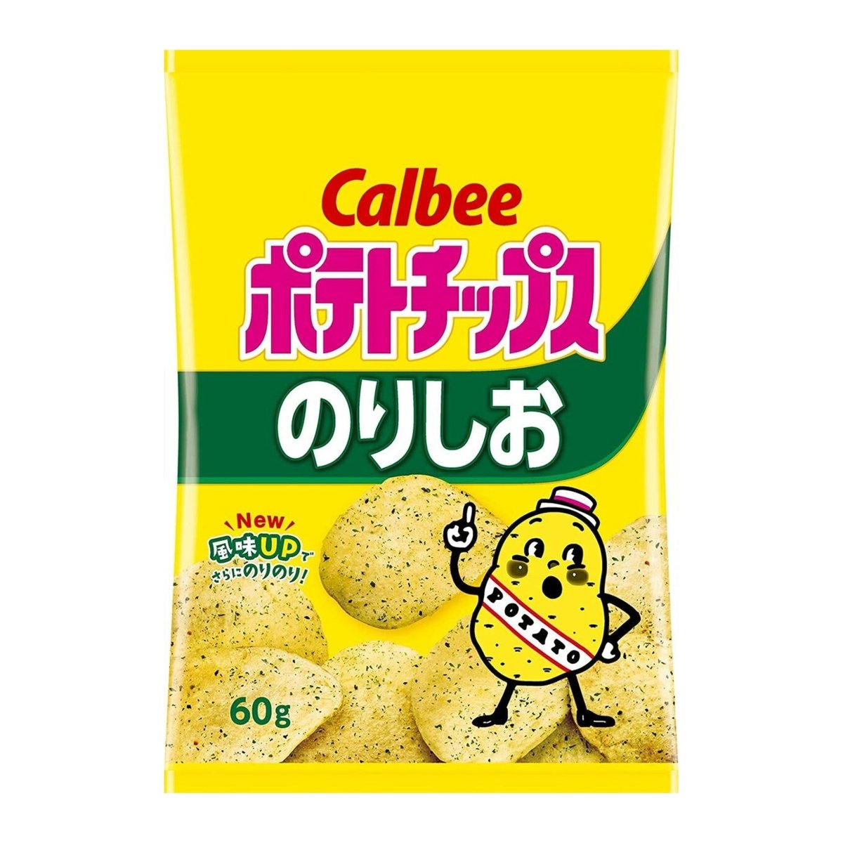 CALBEE Potato Chips Seaweed Salt Flavour 60g Food, Beverages & Tobacco oceanbuy.ca markham toronto free ship USA asian korean skincare