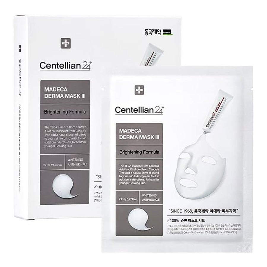 CENTELLIAN24 Madeca Derma Mask III Brightening Formula 10Pcs Health & Beauty