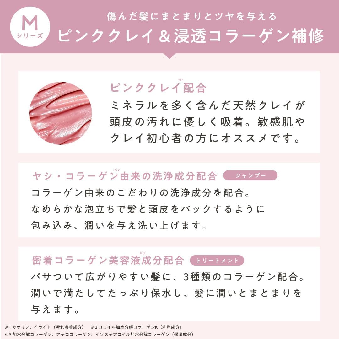 CLAYGE Hair Shampoo M 500ml Hair Care 6