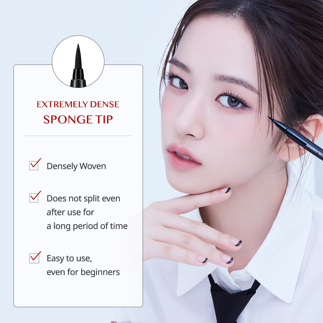 CLIO Superproof Pen Liner - #02 Brown Health & Beauty oceanbuy beauty markham toronto free ship USA asian korean skincare